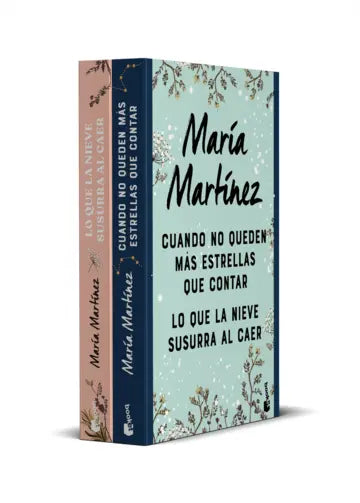 Pack Cuando no queden más estrellas que contar + Lo que la nieve susurra al caer - María Martínez