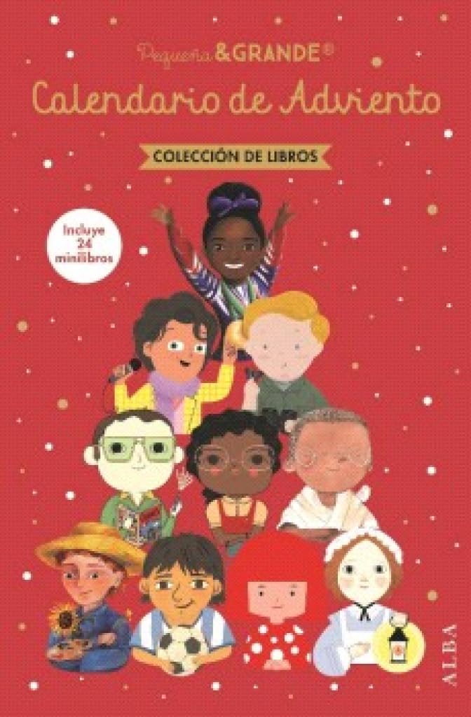 Pequeña & Grande - Calendario de Adviento 2026 COLECCION DE LIBROS 24 MINILIBROS - Maria Isabel Sánchez Vegara