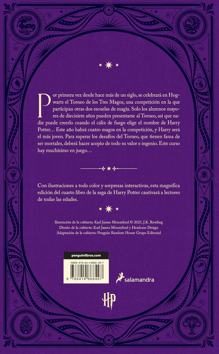 Harry Potter y el cáliz de fuego (Ed. Minalima) - J.K. Rowling