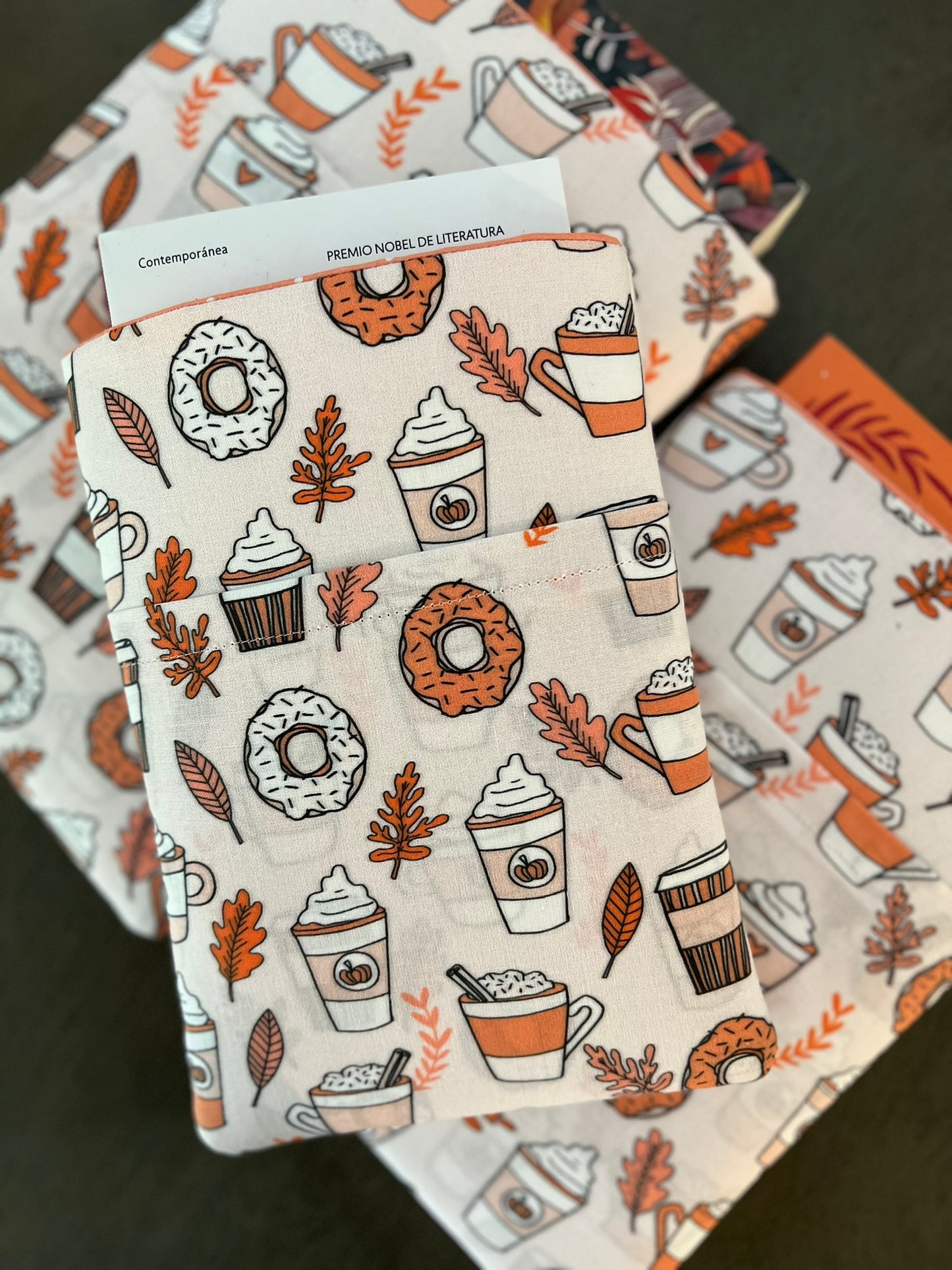 Pumpking Spiced Latte Booksleeve