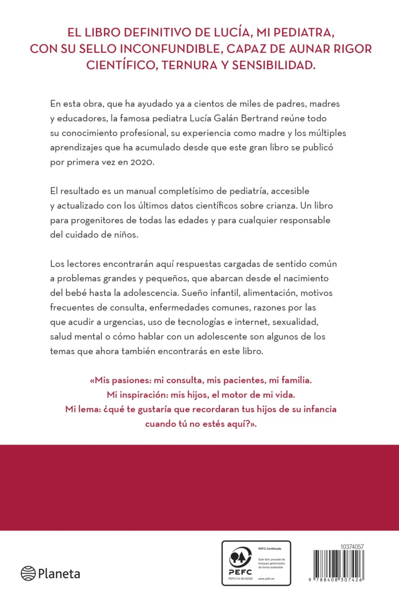 El gran libro de Lucía mi pediatra (edición 5º aniversario) - Lucía Galán Bertrand